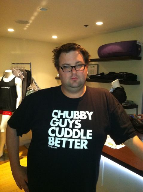 Hot chubby guy